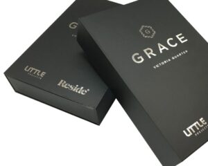 Custom Black Foil Boxes