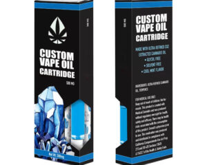 Custom CBD VAPE OIL CARTRIDGE BOXES