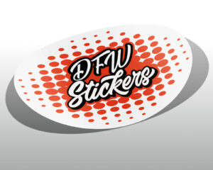 Custom Oval Stickers