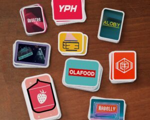 Rounded Square Stickers