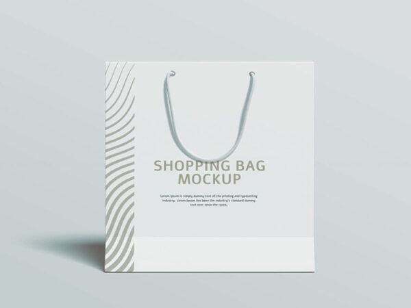 White Paper Shopping Bags USA